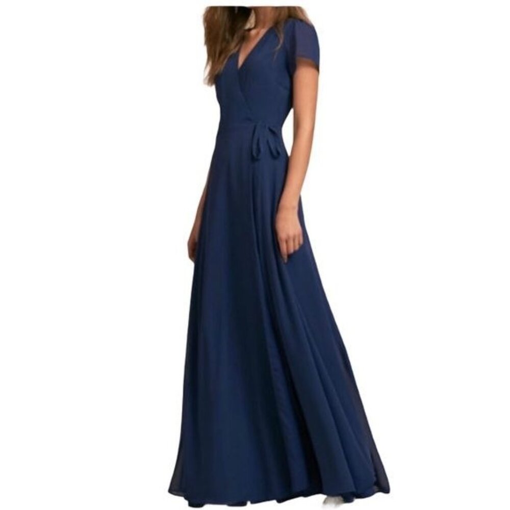 BHLDN Yumi Kim Calypso Dress in Blue Size S EUC